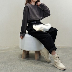 루즈 한 디자인 의 심 플 한 라운드 네 크 라인 스타일 봉제 소매 스타일 캐 주 얼 원색 면 마 사이즈 맞 춤 형 12621 운동복