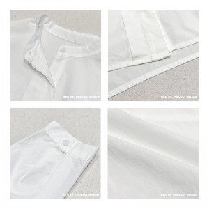 루즈 한 디자인 심 플 한 캐 주 얼 컬러 스 트 라 이 프 체크 오 버 사이즈 17718 라운드 셔츠.