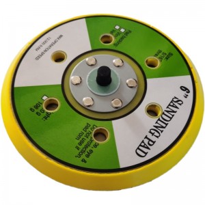 공장 공급 125mm 5 인치 백업 디스크 연마 고무 백업 150mm M14 공압 에어 샌더 샌딩 패드