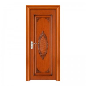 2021 중국 목재 단일 도어 wtih 스마트 잠금 보안 도어 chaina 페인팅 표면 처리