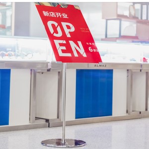 TMJ PP-557 저렴한 야외 포스터 롤업 배너 프레임 광고 디스플레이 스탠드