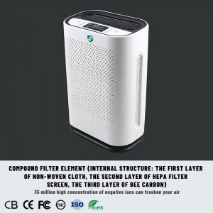 강력 한 공기 소독 정화 기