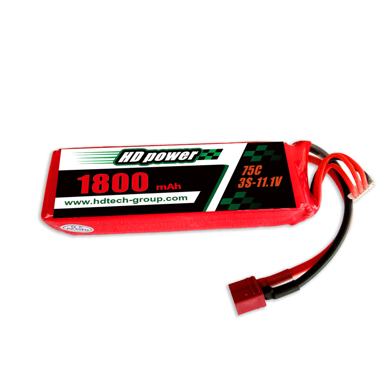고 화질 전원 1800 mAh 75C 3S 11.1 V 리튬 배터리