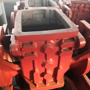 대형 트랙터 기어 박스 본체