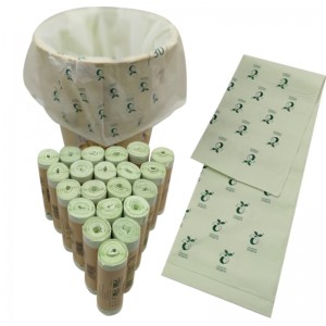 양질 의 옥수수 전분 생물 퇴비 폼 플라스틱 봉지