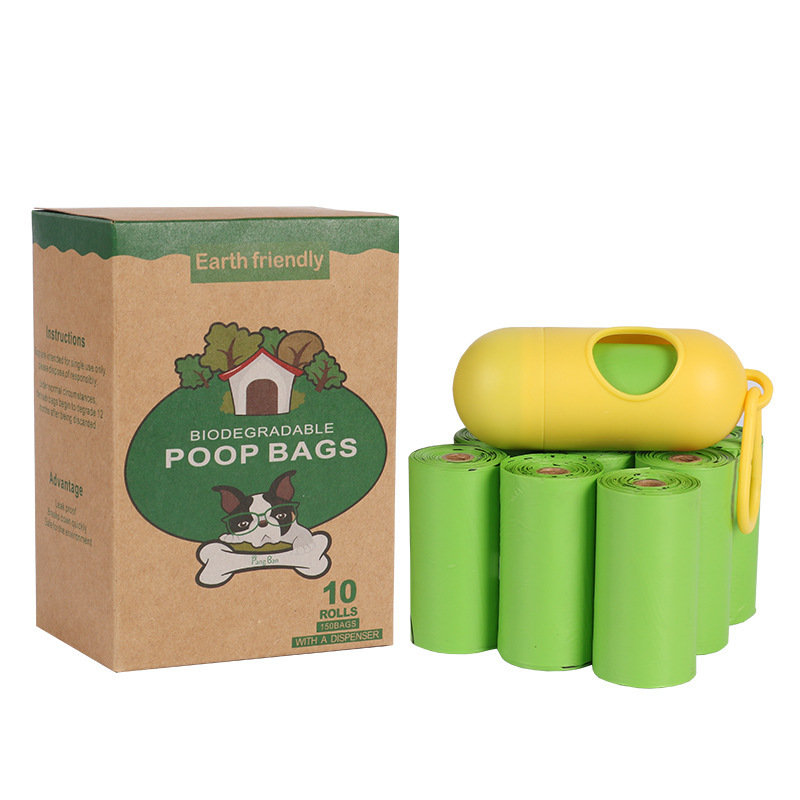 생분해 성 개 폐기물 가방 친환경 개 똥 가방 좋은 품질 퇴비 옥수수 전분 생분해 성 가방