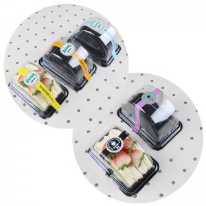 친 환경 적 생물 분해 가능 퇴비 케이크 포장 박스