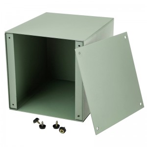 민트 그린 메탈 Urn.