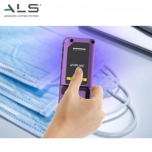지능 형 UVC 휴대용 손전등 소독 기