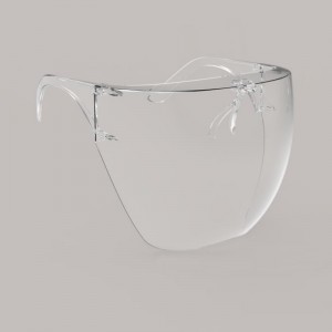 안개 방지 안전 장비 주문 고립 플라스틱 Blocc 얼굴 방패