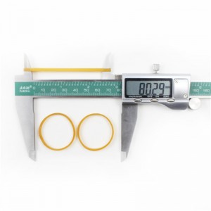 제조 업체 도매 천연 고무 노란색 투명 고탄성 및 인성 게, 랍스터 바인딩 농업 고무 밴드