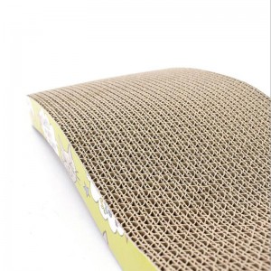 S 형 고양이 스크래치 보드