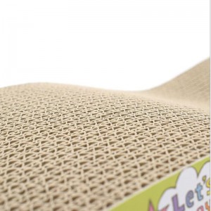 V 형 고양이 스크래치 보드