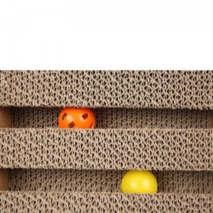 더블 삼각형 고양이 발톱 보드