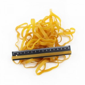 제조업체 사용자 정의 길이가 길어지고 넓어지고 고무 밴드 덕분에 고온 및 노화 방지 노란색 고무 벨트