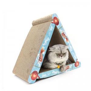 물고기 깃발 삼각형 고양이 발톱 보드