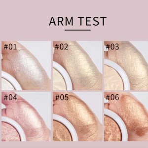 형광펜 파우더 메이크업 개인 라벨