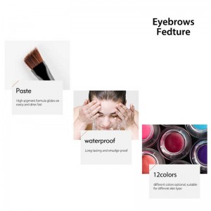 개인 라벨 슈퍼 방수 눈썹 크림