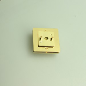 패션 가방 잠금, 회전 트위스트 잠금, 금속 액세서리