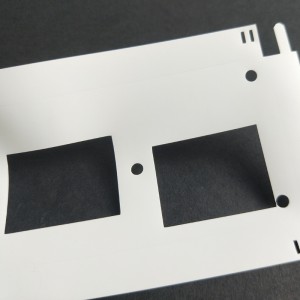 FR1 절연 시트 화이트 0.25mm 절연 가스켓 난연성 PC 절연 시트