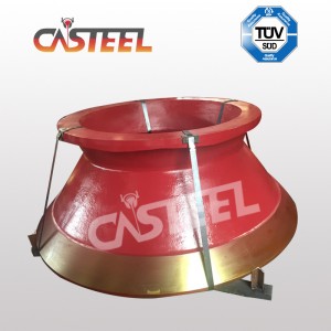 광업 광석을위한 프리미엄 MP800 원뿔 라이너