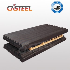 C145 .C150 턱 분쇄기를위한 높은 마그네스 채석장 턱 판