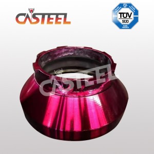 중국 오목 분쇄기 라이너, 그릇 라이너 맨틀 및 콩빙의 OEM