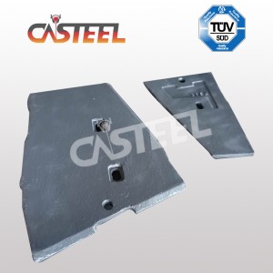 Komtsu BR350, BR380, BR550JG 모바일 턱 분쇄기 예비 부품