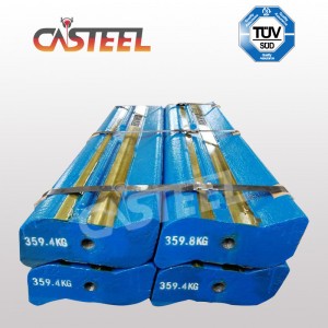 McColsky i54 세라믹 인서트가있는 높은 크롬 블로우 바