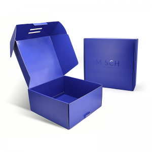 무료 샘플 사용자 정의 로고 핑크 색상 화장품 골 판지 메일 배송 상자