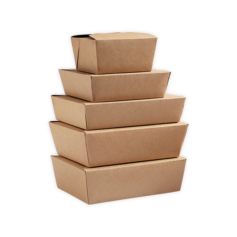 일회용 식품 포장 상자