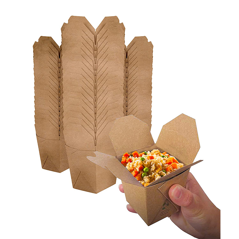 일회용 식품 포장 상자