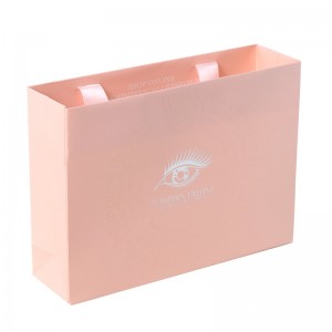 사용자 지정 로프 처리 쇼핑 가방 의류 포장 가방입니다