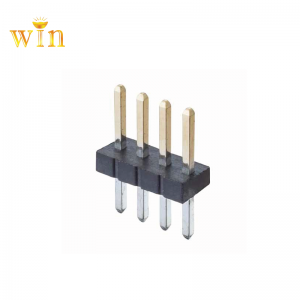 2.54mm 피치 180 ° 딥 단일 행 2P ~ 40P 핀 헤더