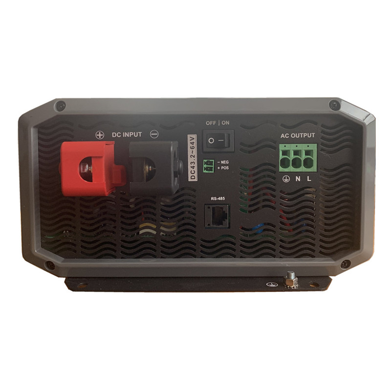 새로운 epever 태양 광 고주파 사인파 인버터 iPower-Plus 5000W 48VDC 220VAC 태양계를위한 오프 그리드 인버터 터미널