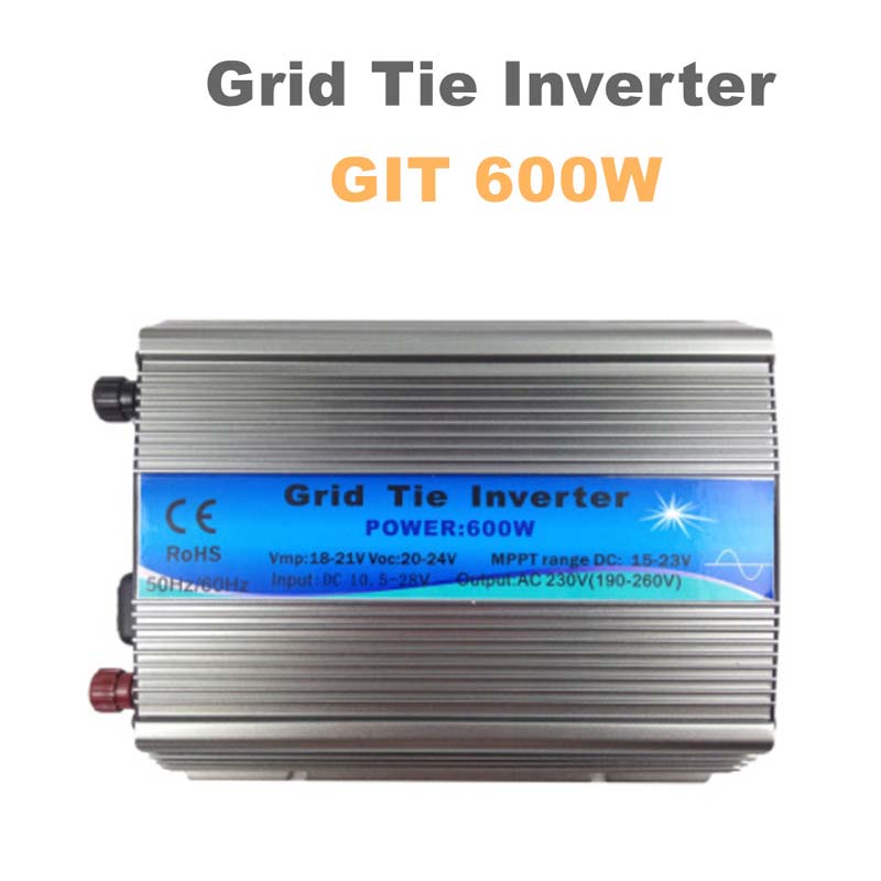 그리드 타이 인버터 MPPT 기능에 600W에 11-32V DC 110V 220V AC 출력 태양 전지 패널 시스템 용 순수 사인파