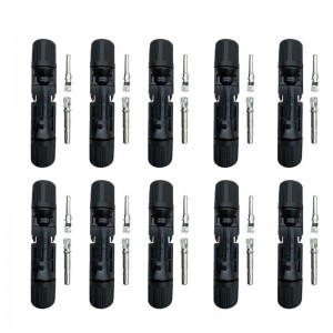 고품질 태양 광 발전 PV 커넥터 태양 광 PV 패널 시스템 케이블에 대한 완전히 새로운 쉘 PPO 절연 AWG10 AWG12 AWG14