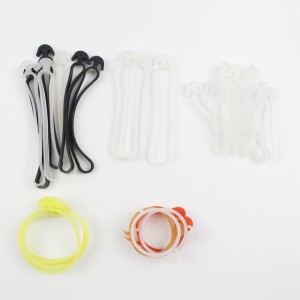 제조업체는 후크 모양의 고무 밴드를 생산하고 판매하며 천연 고무 고무 밴드를 사용자 정의 할 수 있습니다.