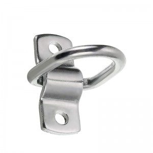 D 링 타이 다운 앵커 12x 1/4 \\\\ \'\\\\\'스테인레스 스틸 D- 링 트레일러 D 링 넥타이 다운, 700LBS D- 링 브래킷, D 링 장착 플레이트 넥타이 래칫 넥타이 스트랩 자동차 트럭 침대화물