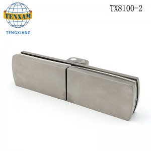 욕실 하드웨어 헤비 듀티 긴 접이식 180도 샤워 도어 유리 유리 무료 힌지