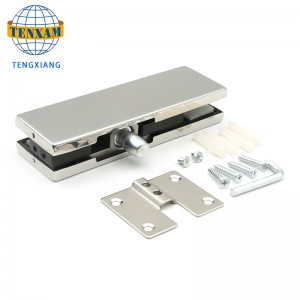 도매 스테인레스 스틸 패치 피팅 유리 도어 피팅 316 상단 클램프