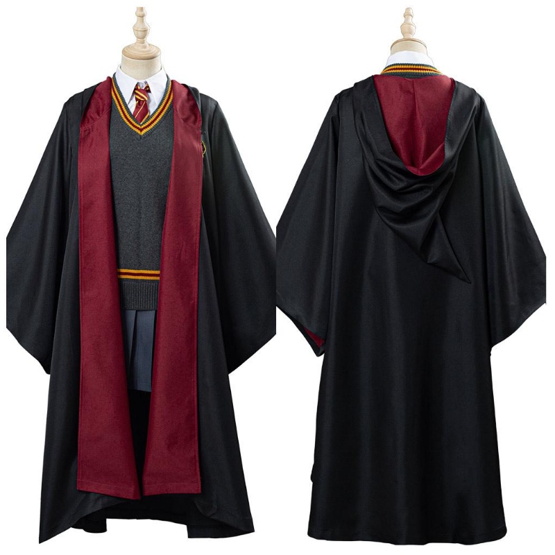 Harry Potter Hermione Granger Gryffindor 학교 코스프레 구매 도매 할로윈 의상 벌크