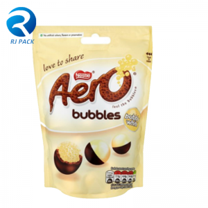 맞춤형 플라스틱 지퍼 식품 포장 가방, recomeable 지퍼가있는 식품 포장 가방