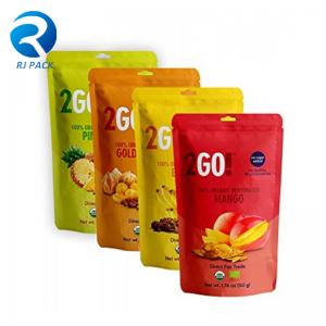 맞춤형 인쇄 적층 소재는 과일에 대 한 파우치를 일어합니다