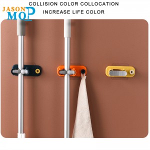 JASON 새로운 디자인 다기능 홈 주방 벽걸이 걸레와 빗자루 스티커