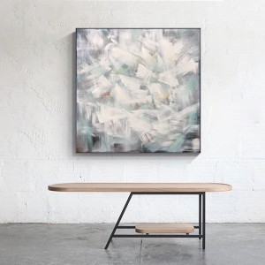 사용자 정의 현대 추상 캔버스 그림 벽 아트 거실에 대 한 수제 유화