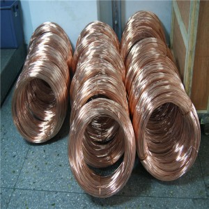 빨간색 구리 와이어