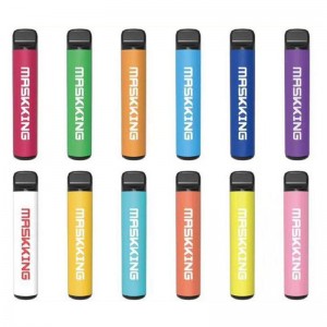 Maskking High Pro 일회용 Vape 전자 담배 장치 러시아 영어 버전 1000 퍼프 650mAh 3.5ml 사전 채워진 포드 PK Bang XXL 퍼프 플러스