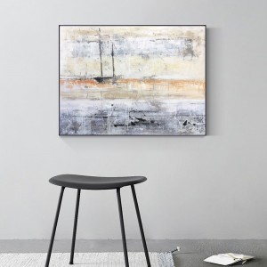 사용자 지정 손으로 그린 ​​아크릴 캔버스 풍경 그림 벽 장식 거실에 대 한 추상 작품 캔버스 오일