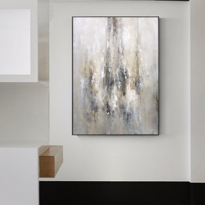 캔버스에 100 % Dand-Painted 황금 화려한 유화 추상 미술 유화 장식 그림 거실